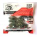 Приманка силиконовая для рыбалки, Taipan Crazy Flip, 2,8 дюйма, 8шт/уп, цвет №10 Motor oil